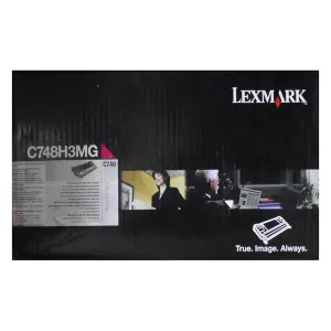 Lexmark originál toner C748H3MG, C748, magenta, 10000str