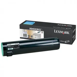 Lexmark originál toner X945X2K, black, 36000str., Lexmark X945, O