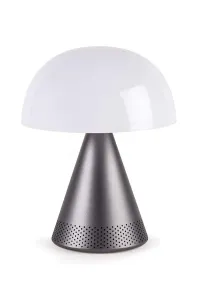 Stolná lampa MINA L Audio so zabudovaným reproduktorom, viac farieb - LEXON Farba: Alu šedá