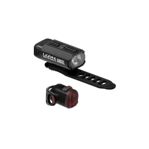 Lezyne Hecto Drive 500XL / Femto USB Čierna Front 500 lm / Rear 5 lm Cyklistické svetlo