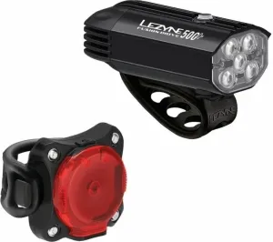 Lezyne Fusion Drive 500+/Zecto Drive 200+ Pair Satin Black/Black Front 500 lm / Rear 200 lm Cyklistické svetlo