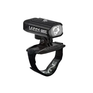 Lezyne Helmet Hecto Drive 500XL 500 lm Black/Hi Gloss Cyklistické svetlo