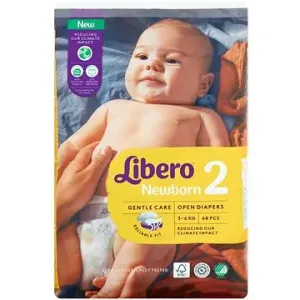 Libero Newborn veľkosť 2 Jumbo (68 ks)