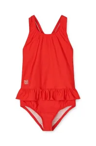 Jednodielne detské plavky Liewood červená farba #8834943