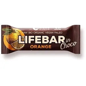 Lifefood Lifebar InChoco Pomarančová RAW BIO 40 g
