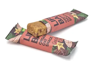 Tyčinka Lifebar Oat snack s kešu a kúskami čokolády 40 g BIO   LIFEFOOD