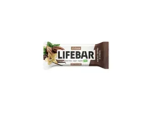 Tyčinka Lifebar kakaové bôby s vanilkou 40 g BIO   LIFEFOOD