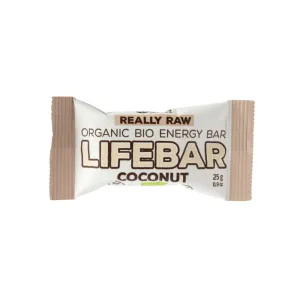 Tyčinka Lifebar kokosová 25 g BIO   LIFEFOOD