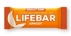 Tyčinka Lifebar marhuľová 47 g BIO   LIFEFOOD