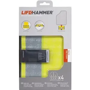 Lifehammer Products Bezpečnostná vesta 4 ks – LIFEHAMMER ULTRA #5505832