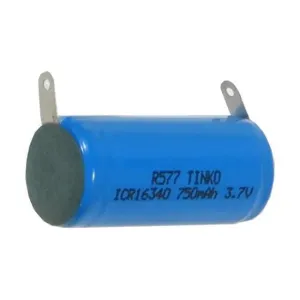 Baterie nabíjecí Li-Ion 16340 3,7V/750mAh TINKO