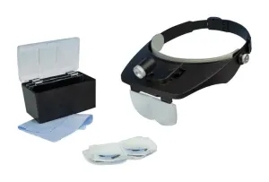 Lightcraft Lc1764Led Headband Magnifier Kit, 1.2X-3.5X