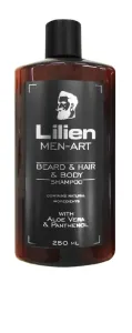 Lilien Men Art beard&hair&body shampoo black 250 ml