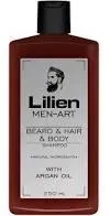 Lilien Men Art beard&hair&body shampoo white 250 ml