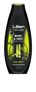 Lilien Sprchový šampón pre mužov All Out 400 ml