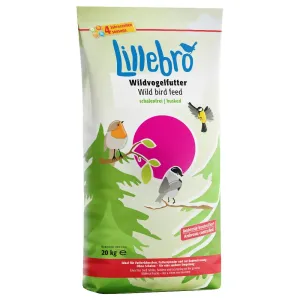Lillebro krmivo pre divoké vtáctvo bezšupkové - 20% zľava  - 20 kg