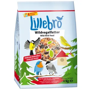 Lillebro krmivo pre voľne žijúce vtáky - 3 x 4 kg