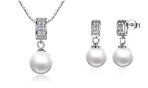 Linda's Jewelry Zvýhodnená sada šperkov Perla Elegance Ag 925/1000 IS005