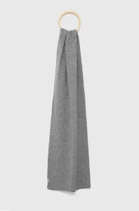Šál Lindbergh pánsky, šedá farba, jednofarebný