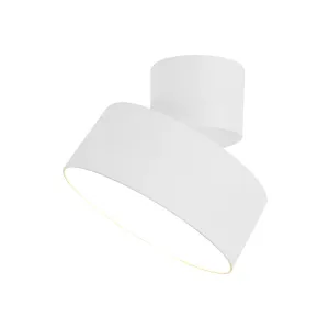 Lindby LED reflektor Nivoria, otočný, biely