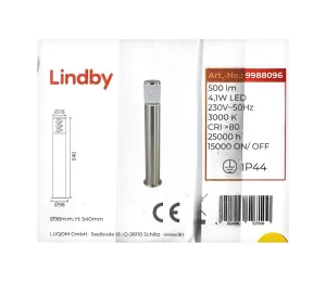 Lindby Lindby - LED Vonkajšia lampa BELEN LED/4,1W/230V IP44