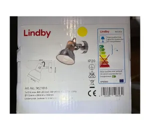 Lindby Lindby - LED Nástenné bodové svietidlo DENNIS 1xE14/4W/230V