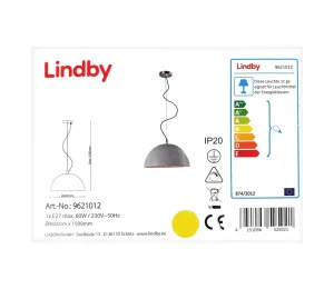 Lindby Lindby - LED RGBW Stmievateľný luster na lanku CAROLLE 1xE27/10W/230V Wi-Fi Tuya