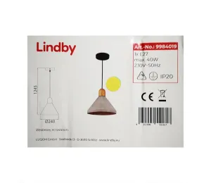 Lindby Lindby - Luster na lanku CAISY 1xE27/40W/230V