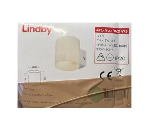 Lindby Lindby - Nástenné svietidlo GERRIT 1xG9/5W/230V
