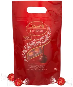 Lindt Lindor pralinky Mliečna čokoláda 1000 g