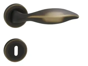 Kľučka na dvere LI - DELFINO - R BRM - bronz matný (BM) | MP-KOVANIA.sk #4120117
