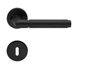 Kľučka na dvere LI - GRIP 1705 - R 025 CIM - čierna matná (VE) | MP-KOVANIA.sk #4122994