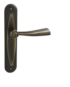 Kľučka na dvere LI - ROSE - SO 996 BRM - bronz matný (BM) | MP-KOVANIA.sk