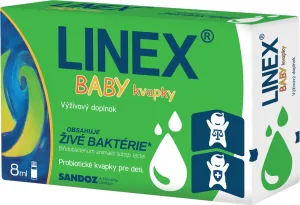 LINEX BABY KVAPKY + Vitamín D3 1x8 ml