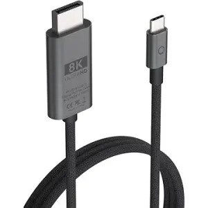 LINQ 8 K / 60 Hz USB-C to DisplayPort Pro Cable 2 m – Space Grey