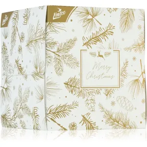 Linteo Papierové vreckovky Linteo BOX, 3 vrstvové - Vianočný design 60 ks