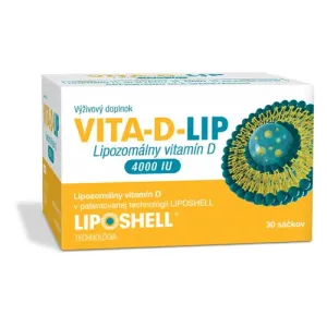 VITA-D-LIP Liposomal Vitamin D 4000 IU gél vo vrecúškach 1x30 ks