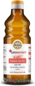 Lipoprotect D3+K2 Lipozomálne vitamíny v oleji vanilka 50 ml