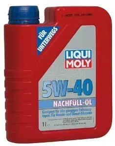 Doplňovací motorový olej Liqui Moly 5W40 1L