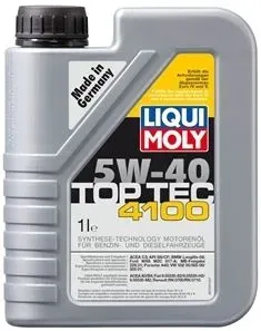 Motorový olej Liqui Moly Top Tec 4100 5W40 1L