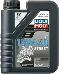 Liqui Moly 1521 Motorbike 4T 10W-40 Street 1L Motorový olej