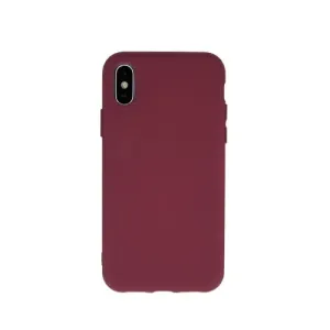 Puzdro Liquid Lite TPU iPhone 7/8/SE2020/SE 2022 - červené (vínové)