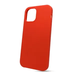 Silikónové puzdro na Apple iPhone 12 Pro Max Mercury Silicone červené