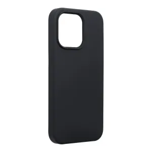 Forcell Silicone Case  iPhone 13 Pro černý (without hole)