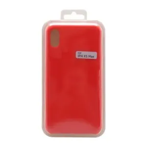 Puzdro Liquid TPU iPhone XS MAX červené #2697450