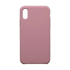 Puzdro Liquid TPU iPhone XS - ružové #2697362