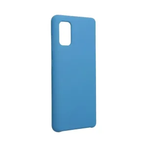 Puzdro Liquid TPU Samsung Galaxy A41 A415 - tmavo modré