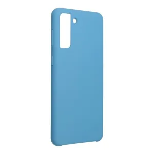 Forcell Silicone Case  Samsung Galaxy S21 Plus tmavomodrý
