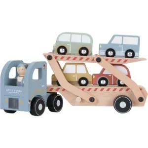 Little Dutch Truck and Cars hračka z dreva 18 m+ 5 ks