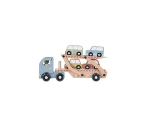 Little Dutch Little Dutch - Drevené nákladné auto s autíčkami